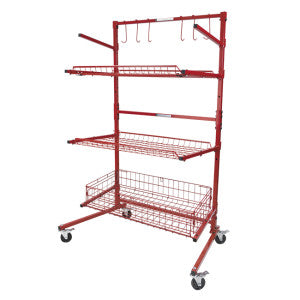 ITT SSPC-B/DB Parts Cart-B w/Deep Basket