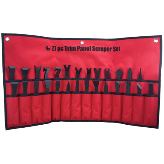 DEN DF-623TPS Deluxe Trim Scraper Set 27 Pieces