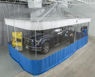GOF FM10HT Floor Mount Aluminum Repair Bay