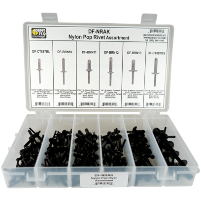 DEN DF-NRAK Nylon Rivet Assortment Kit