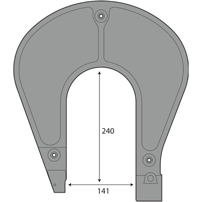 DEN DF-SPRHR310 Large Arm for DF-SPR70