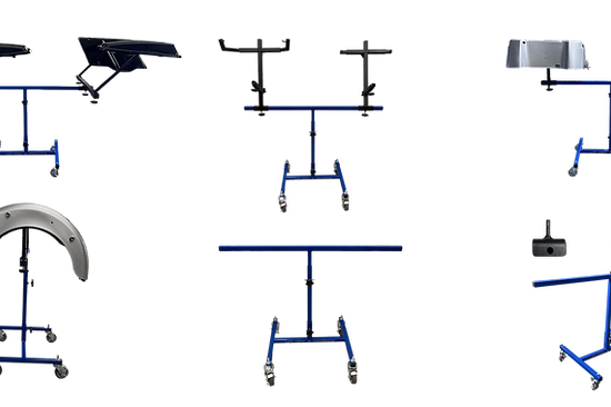 LFK MCPSP Motorcycle Paint Stand Package