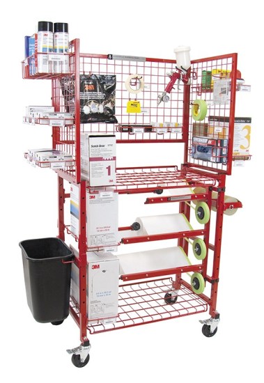 ITT I-MCWM Paint Prep Cart with Masker