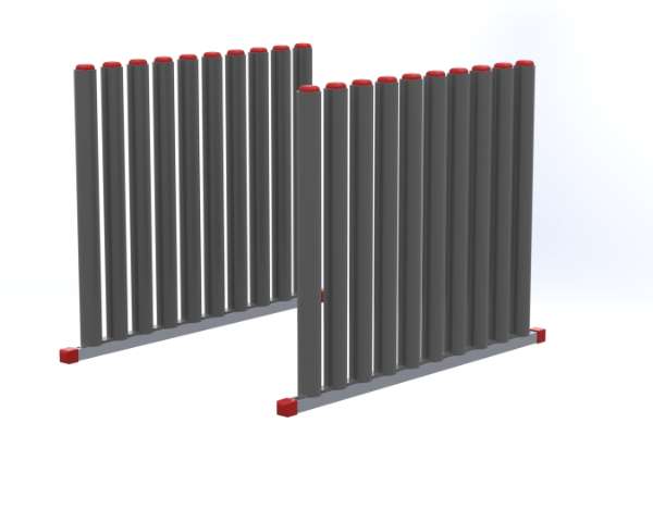 FSA WR10 Aluminum Windshield Rack Holds 9