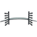 ITT I-WGR Wall Glass Rack