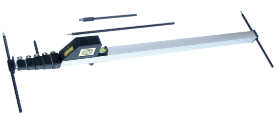 KTE ART90 Professional Telescoping Tram Guage 2.4" to 15'