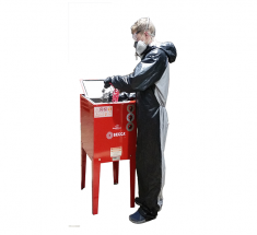 BEC S20A Automatic/Manual Solvent Spray Gun Cleaner