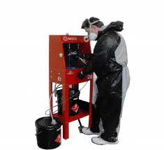 BEC S50M Manual Flex Solvent Spray Gun Cleaner