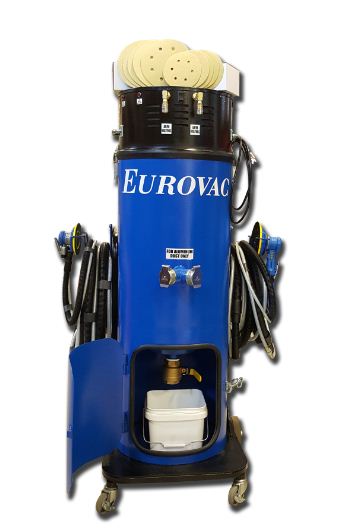 EUR SYS-50-1830PKG EII - 2 Man Wet Mix Dust Collector Package
