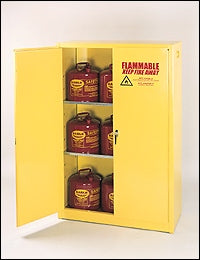 EGM 1947 Storage Cabinet 45 Gal Yellow
