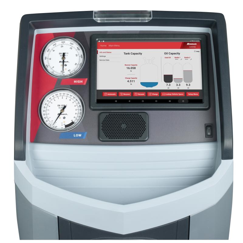 Rrc Machine ROB 34998 WIFI AC RRR Machine R-134a – CEG - The Collision Equipment Group