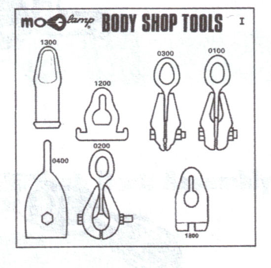 MCP 5010 No. 1 Tool Board w/Tools