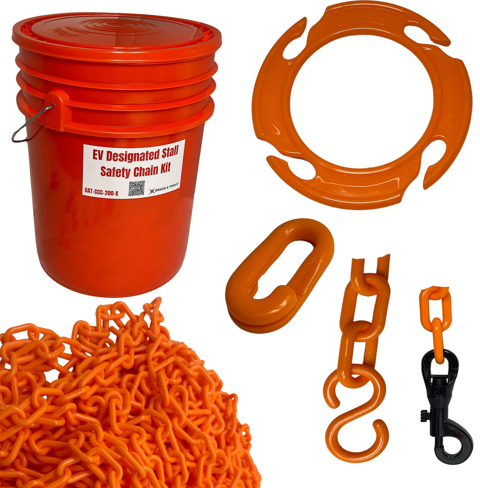 GTS SCP-PRO EV Safety Chain & Cone Kit