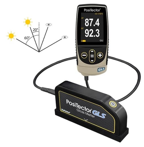 DEF GLS2060-1 PosiTector Portable Digital Gloss and Haze Meter