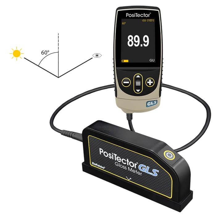 DEF GLS60-1 PosiTector GLS60 Portable Digital Gloss Meter