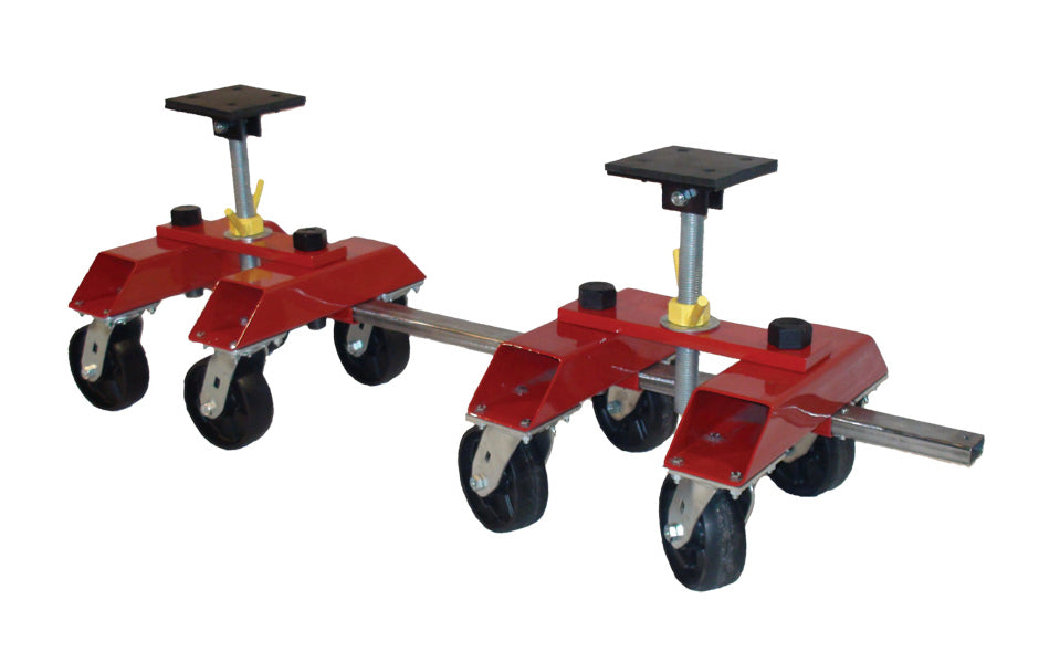 GOL UD9600-A - 9600 lbs. Vehicle Dolly (Set of 4 Dollies/1 Rail)