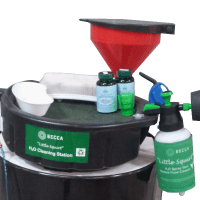 BEC LSW-50000 Little Squirt - "Clean to Waste" Waterborne Spray Gun Cleaner System