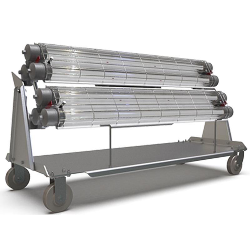 LDPI 4372-2-LE551-L3-V1-4-E-PB Explosion Proof Light Cart